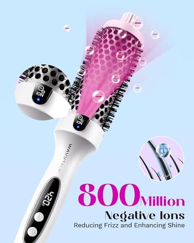 WavyTalk Cool Curl Airflow Styler with Pink Thermal Brush
