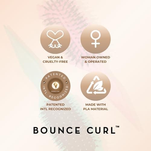 Teal 5-in-1 EdgeLift Brush for Defined Curls & Waves - Reduces Frizz