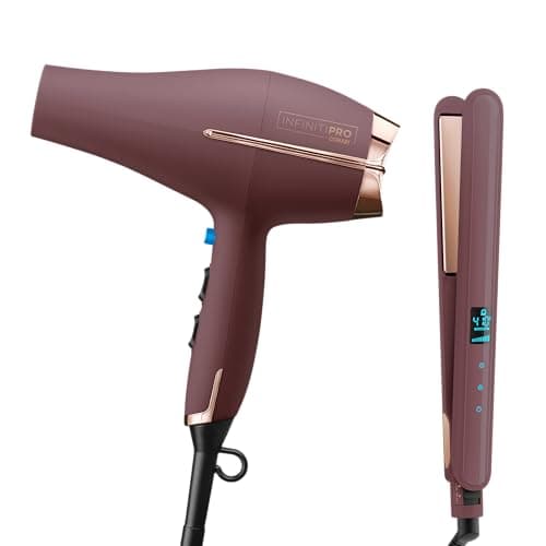 Conair INFINITIPRO AC Motor Hair Dryer with Ceramic Tech & Diffuser | Black