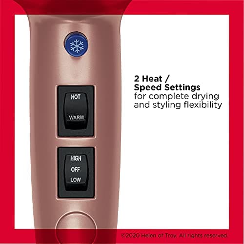 REVLON Light & Fast Hair Dryer | 1875W Easy Stunning Blowouts