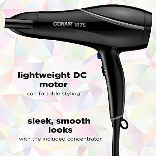 CONAIR 1875 Watt Hair Dryer for Shine & Style