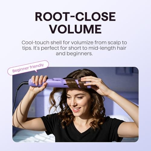 WavyTalk Cool Curl Airflow Styler & Turblow Pro Fast Drying Blow Dryer - White