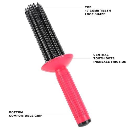 Fluffy Curl Comb: Air Volume Styler for Curly Hair