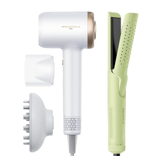 WavyTalk Cool Curl Airflow Styler & Turblow Pro Fast Drying Hair Dryer