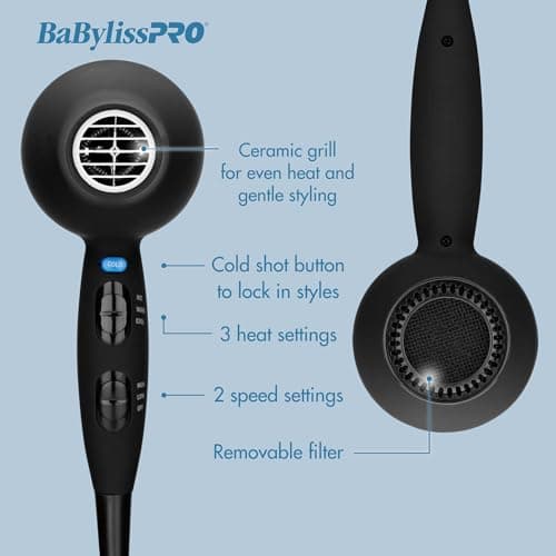 BaBylissPRO Ceramix Xtreme Hair Dryerampus