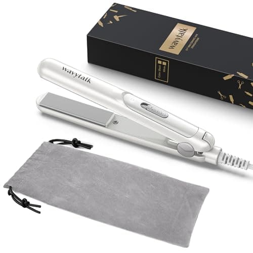 Wavytalk Mini 0.7 Inch Ceramic Hair Straightener for Short Hair and Travel