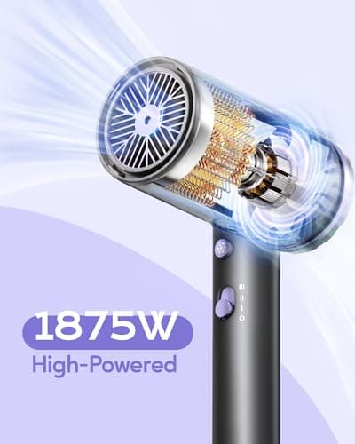 WavyTalk Professional Hair Dryer + Diffuser + 5-in-1 Curling Iron