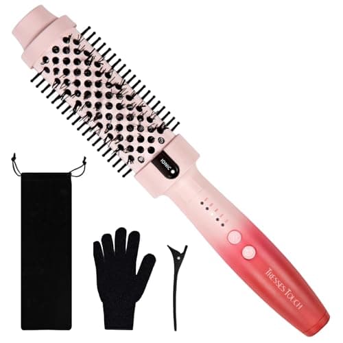 Thermal Curling Brush 1.5 Inch, 5 Temp Settings, Black