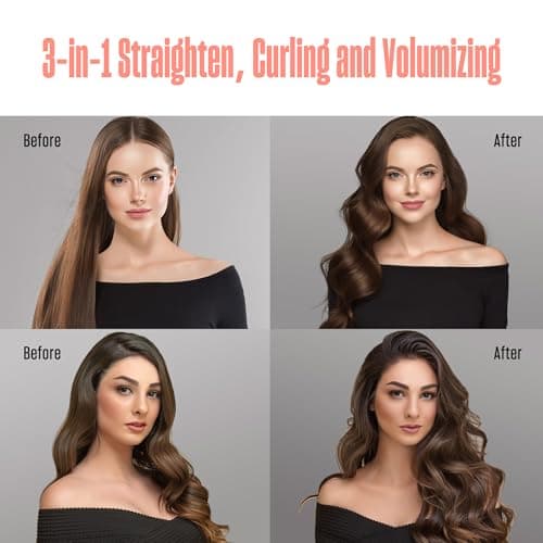 Bekind Twist Pro Thermal Brush - Fast Heat 20s, Curling & Blowout (Peach)