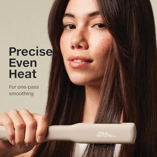 Paul Mitchell Pro Tools Express Ion Smooth & Flat Iron, Adjustable Heat