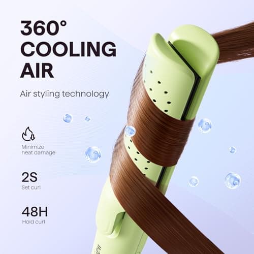 WavyTalk Cool Curl Airflow Styler Ionic Thermal Brush