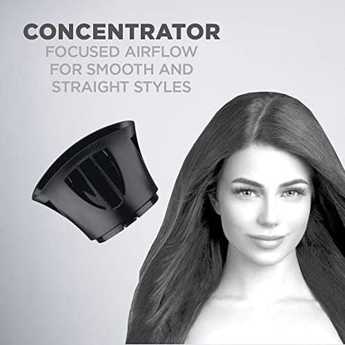 CONAIR 1875 Watt Turbo Hair Dryer, Blue/Black