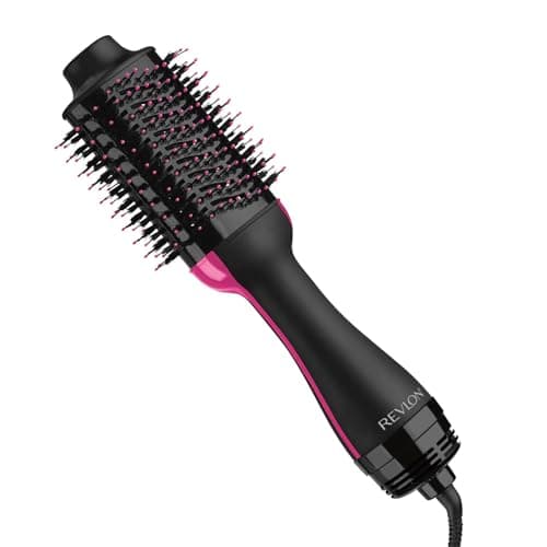 REVLON One-Step Volumizer Plus Hair Dryer, Salon Style, Black
