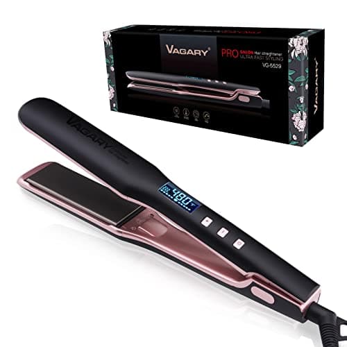 VAGARY 2-in-1 Hair Straightener & Curler with Anion Hair Care