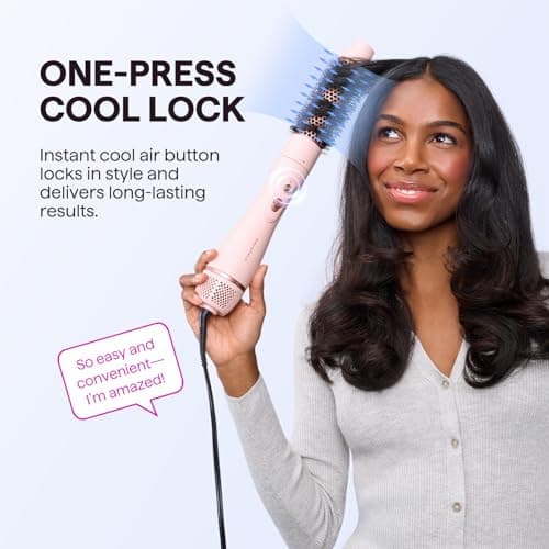 Wavytalk Air Sculpt 5-in-1 Hot Air Brush Set | Sleek Frizz-Free Blow Dryer Brush
