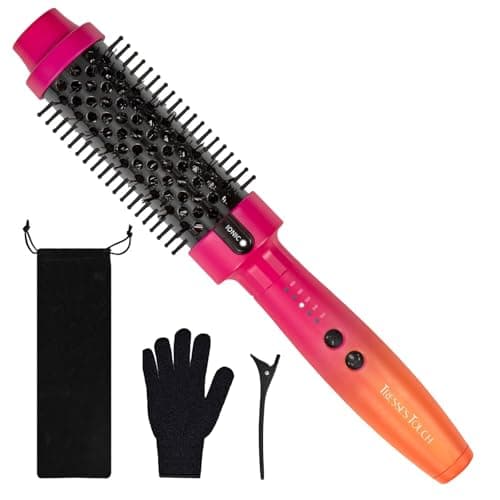 Thermal Curling Brush 1.5 Inch, 5 Temp Settings, Black
