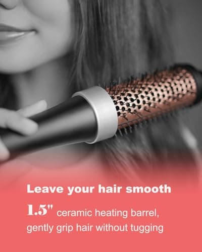 Ionic Thermal Brush 1.5 Inch Hot Styling Tool for Quick Blowouts and Curls