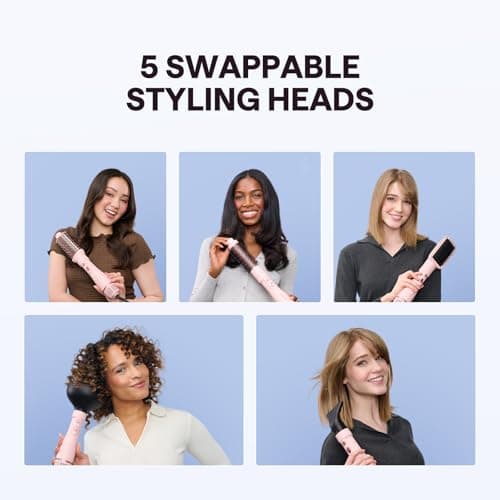 Wavytalk Air Sculpt 5-in-1 Hot Air Brush Set | Sleek Frizz-Free Blow Dryer Brush