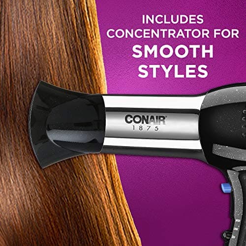 CONAIR 1875W Full Size Ionic Conditioning Hair Dryer