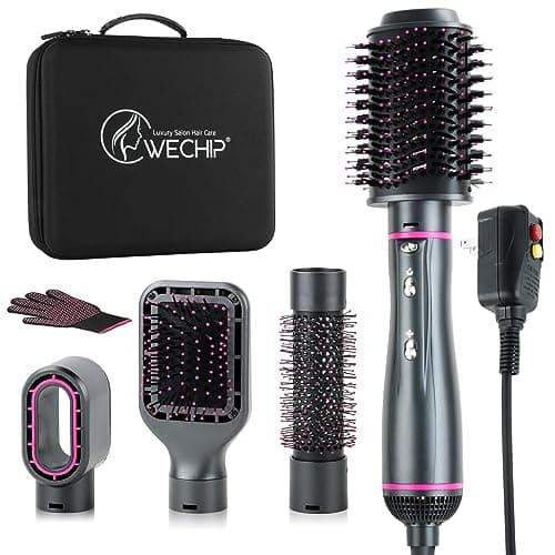 Professional Ceramic Coating Hair Dryer Brush with Negative Ion for Styling