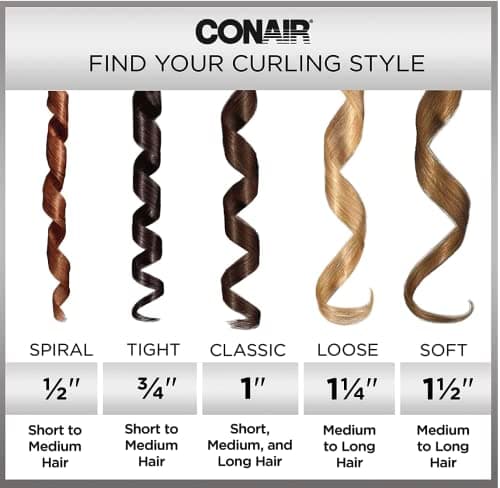 INFINITIPRO BY CONAIR 1-inch Digital Ceramic Curling Iron for Classic Curls