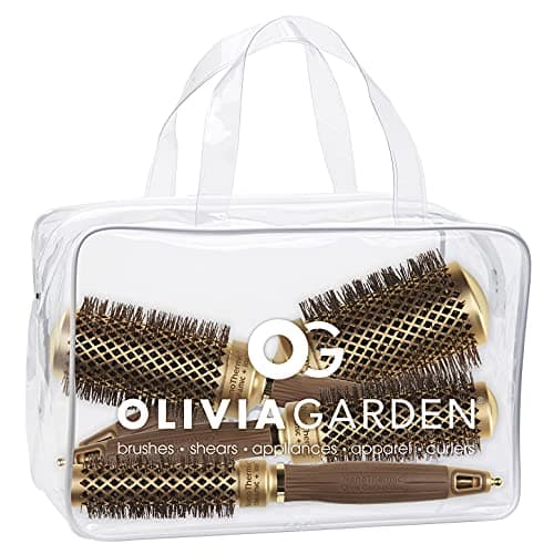 Professional Olivia Garden NanoThermic Ceramic Round Hair Brush - Normal to Thick Hair
