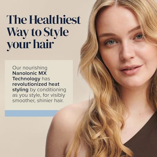 BIO IONIC Long Barrel Curling Iron with Moisture Heat & NanoIonic Technology