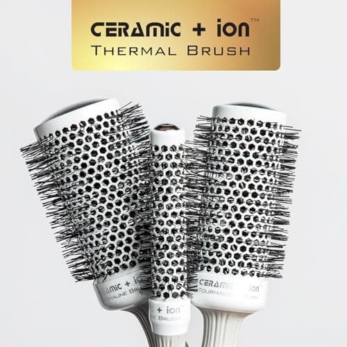 Olivia Garden Round Thermal Hair Brush for Normal to Thick Hair
