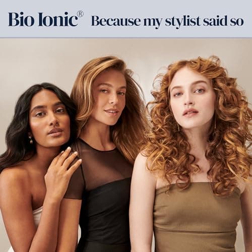 BIO IONIC Long Barrel Curling Iron with Moisture Heat & NanoIonic Technology