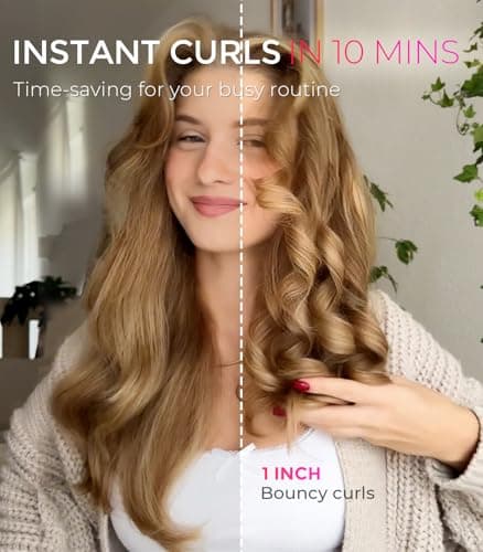 TYMO CURLPRO Beach Waves Curling Wand - Ionic Ceramic Curling Iron