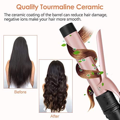 Professional 6-in-1 Curling Iron with 6 Barrels & 2 Heat Settings