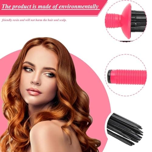 Air Feeling 17 Teeth Curling Wand for Fluffy Curls (1PC)