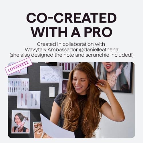 Wavytalk Pro Steamline 3-in-1 HairStraightening Brush Reduces Damage Nourishes