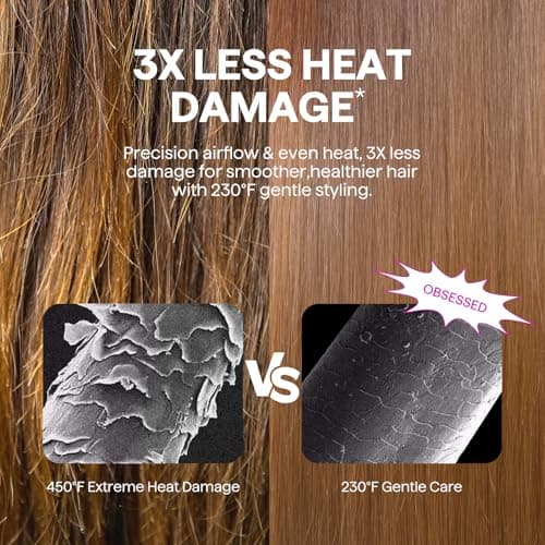 WavyTalk 2-in-1 Hot Air Brush Set for All Hair Types