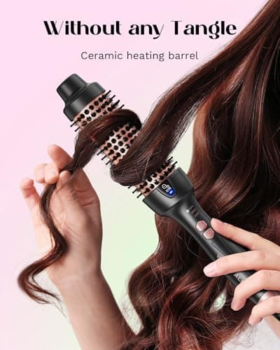 Wavytalk Blowout Express 1.5 Inch Ionic Thermal Brush for Smooth Hair & Natural Curls