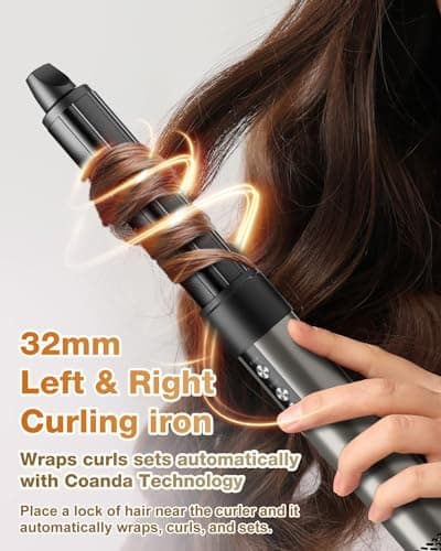 7MAGIC Ionic Hair Dryer & Styler, Silver, 1200 Watts