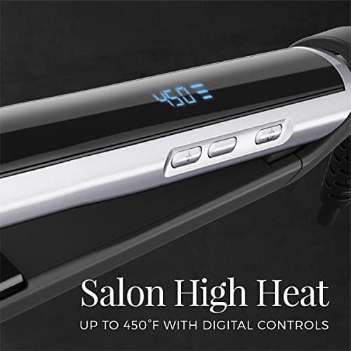 Remington Pearl Pro Ceramic Flat Iron, Black & White