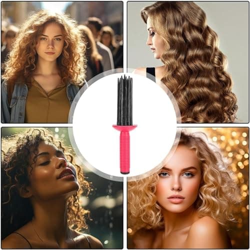 Air Feeling 17 Teeth Curling Wand for Fluffy Curls (1PC)