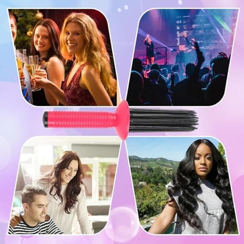 Air Feeling 17 Teeth Curling Wand for Fluffy Curls (1PC)