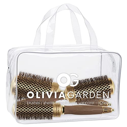Professional Olivia Garden NanoThermic Ceramic Round Hair Brush - Normal to Thick Hair