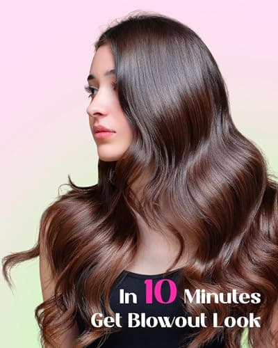 Wavytalk Blowout Express 1.5 Inch Ionic Thermal Brush for Smooth Hair & Natural Curls