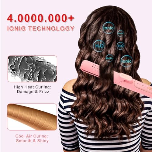 Pro 360° Airflow 2-in-1 Hair Straightener & Curling Iron