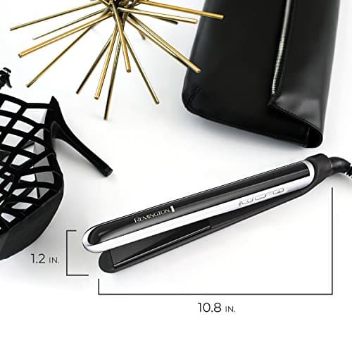 Remington Pearl Pro Ceramic Flat Iron, Black & White