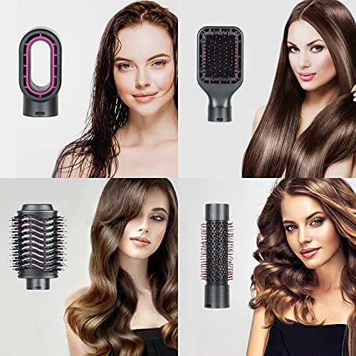 Professional Ceramic Coating Hair Dryer Brush with Negative Ion for Styling