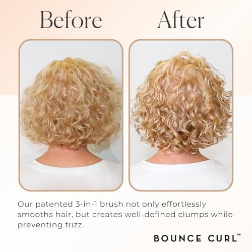 Teal 5-in-1 EdgeLift Brush for Defined Curls & Waves - Reduces Frizz