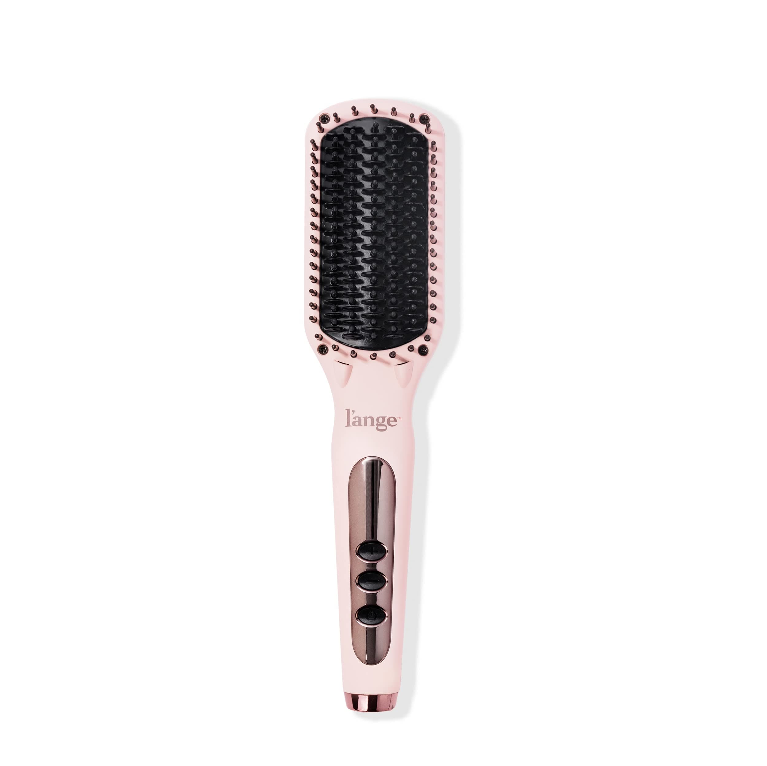 L'ANGE HAIR Vite Straightening Brush | Dual-Voltage Hot Brush for Smooth, Frizz-Free Hair