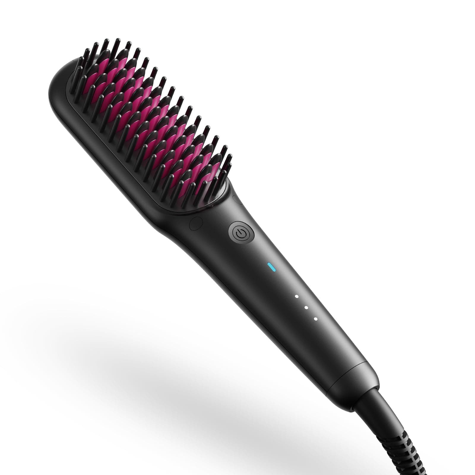 TYMO Ionic Mini Straightening Brush - 200M Negative Ions, Lightweight for Travel