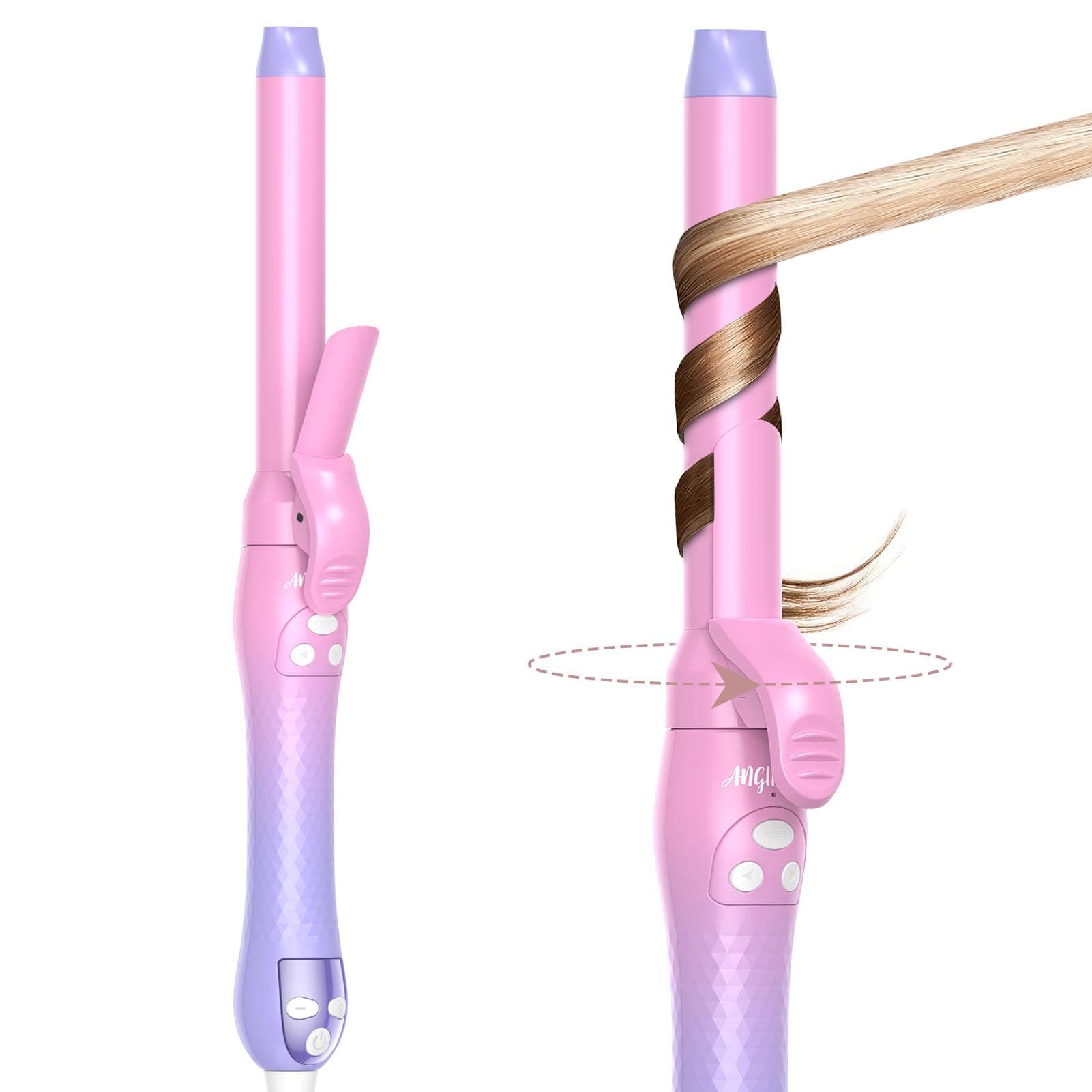 Best Rotating Curling Iron for Thin Hair, Beach Waves Automatic
