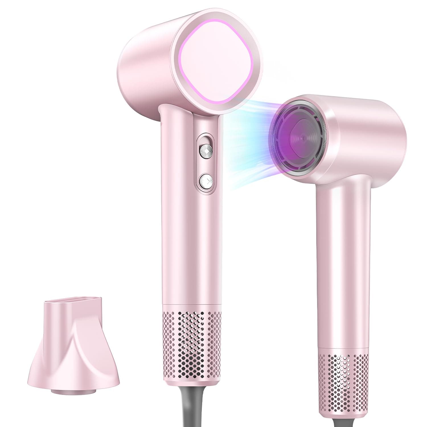Ionic HairDryer 110,000 RPM Fast Drying Ceramic Nozzle 3-Speed Home Travel