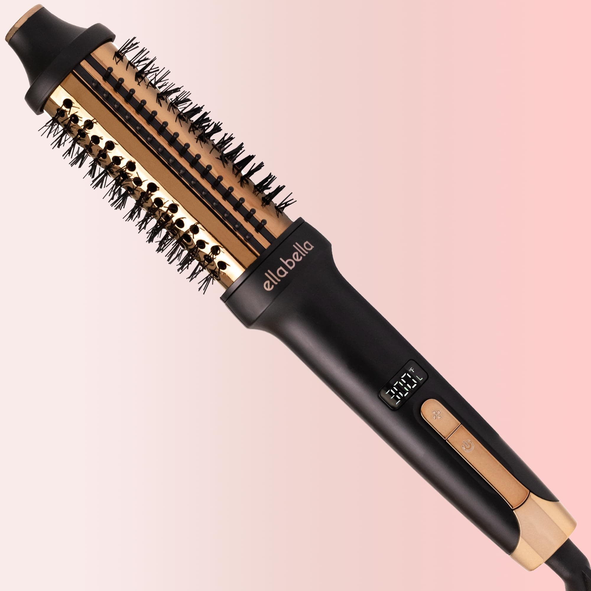 ELLA BELLA Negative ION Plasma Thermal Blowout Brush • Volumizer & Styler Cemetery 1